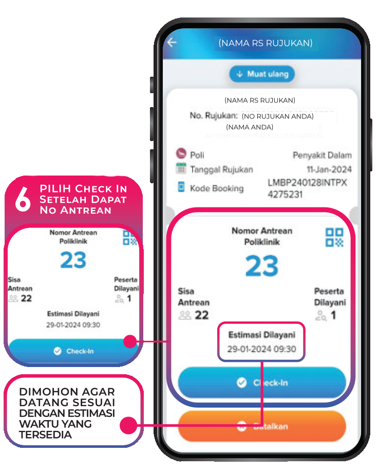 Langkah keenam registrasi BPJS Mobile JKN