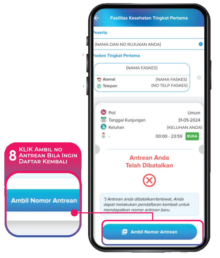 Langkah kedelapan registrasi BPJS Mobile JKN