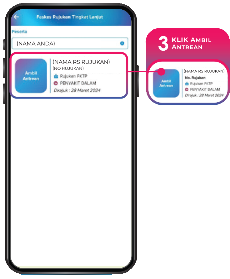 Langkah ketiga registrasi BPJS Mobile JKN